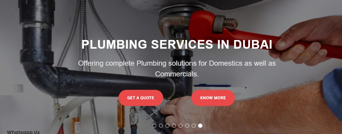 Plumbing services in Dubai