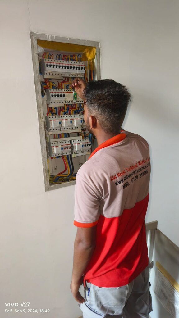 Electrical work dubai